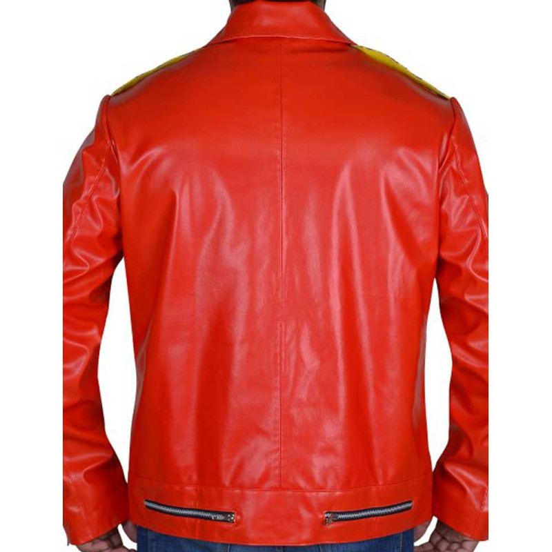 WWE Enzo Amore Red Leather Jacket WWE Enzo Amore Red Leather Jacket