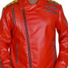 WWE Enzo Amore Red Leather Jacket 