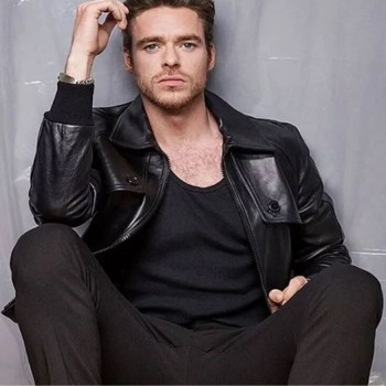 Eternals Ikaris Black Leather Jacket