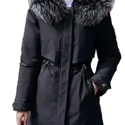 Evalyn Long Parka Winter Coat