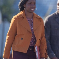 Adepero Oduye The Falcon and The Winter Soldier Orange Jacket