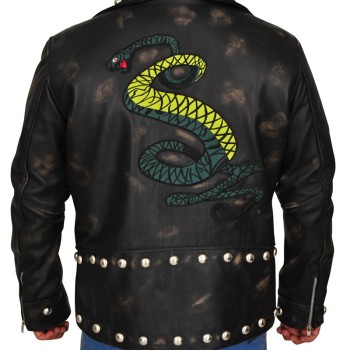 Fallout 3 Snakes Leather Jacket