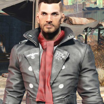 Fallout 4 Airship Captain's Leather Jacket