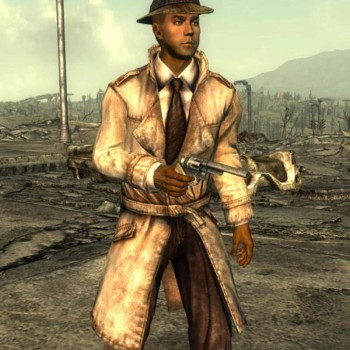 Fallout 4 Mysterious Stranger Belted Coat