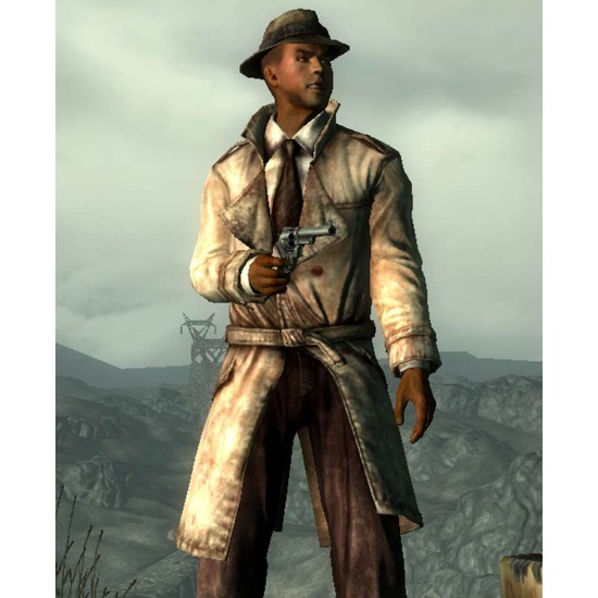 Fallout 4 Mysterious Stranger Belted Coat
