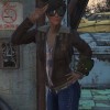 Fallout 76 Tracer Brown Leather Jacket
