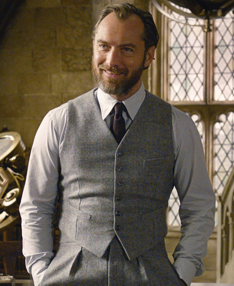 【oan】Checker Dumbledore Vest Fantastic Beasts: The Secrets of Dumbledore 2022 Albus