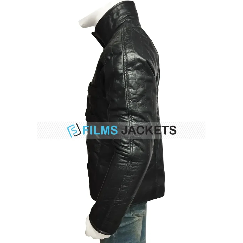 John Crichton Farscape Ben Browder Black Leather Jacket John Crichton Farscape Ben Browder Black Leather Jacket