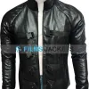 John Crichton Farscape Ben Browder Black Leather Jacket John Crichton Farscape Ben Browder Black Leather Jacket