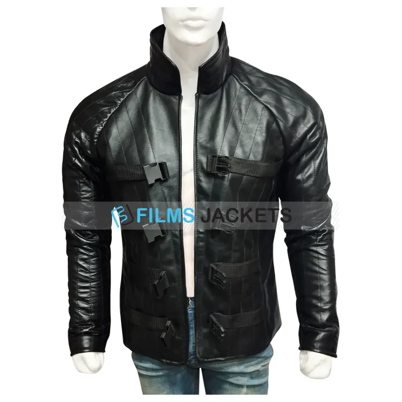 John Crichton Farscape Ben Browder Black Leather Jacket John Crichton Farscape Ben Browder Black Leather Jacket