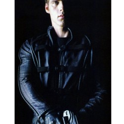 John Crichton Farscape Ben Browder Black Leather Jacket