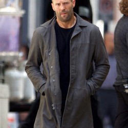 Jason Statham Fast 8 Film Deckard Shaw Leather Jacket