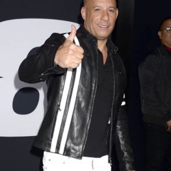 Fast and Furious 8 Premiere Vin Diesel Leather Jacket