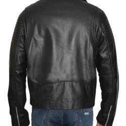 Fast and Furious 7 Premiere Tyrese Gibson Biker Style Leather Jacket