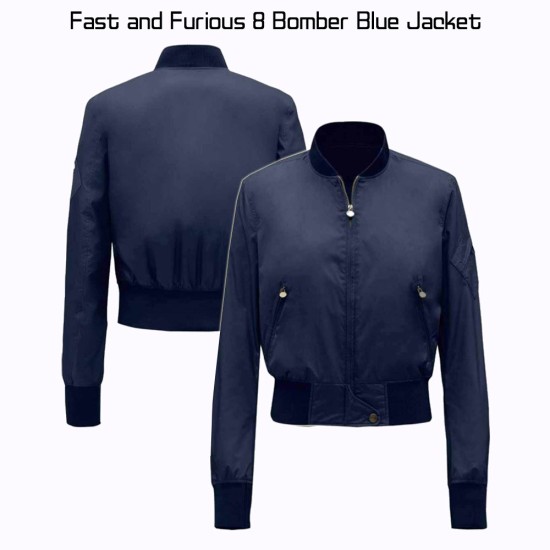 Fast and Furious 8 Bomber Blue Jacket