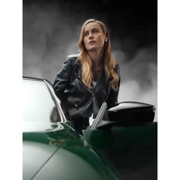 Fast X 2023 Brie Larson Black Jacket Fast X 2023 Brie Larson Black Jacket