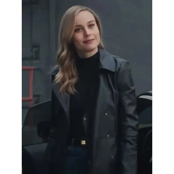 Fast X 2023 Brie Larson Leather Coat Fast X 2023 Brie Larson Leather Coat