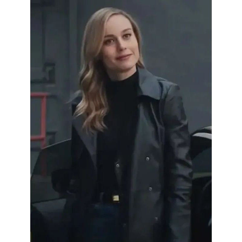 Fast X 2023 Brie Larson Leather Coat Fast X 2023 Brie Larson Leather Coat