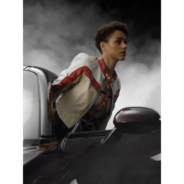 Fast X 2023 Nathalie Emmanuel White Jacket