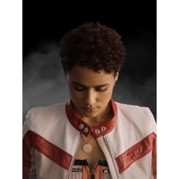 Fast X 2023 Nathalie Emmanuel White Jacket Fast X 2023 Nathalie Emmanuel White Jacket