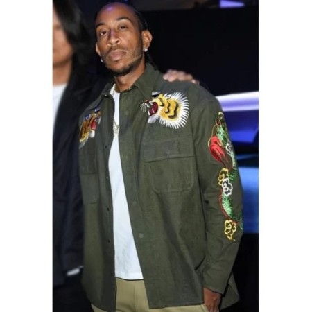 Fast X 2023 Tej Parker Green Jacket Fast X 2023 Tej Parker Green Jacket