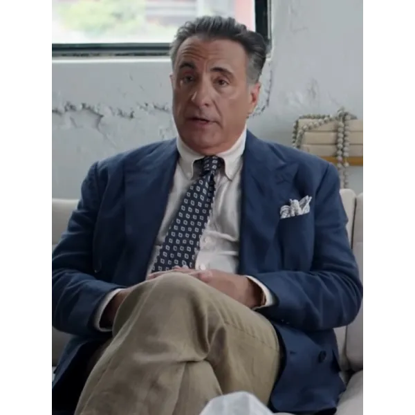 Father of the Bride 2022 Andy Garcia Blue Blazer