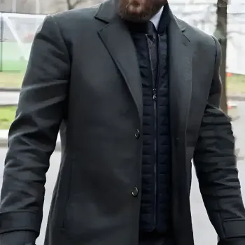 FBI S06 Zeeko Zaki Overcoat