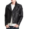 Christian Grey Fifty Shades of Grey Asymmetrical Leather Jacket
