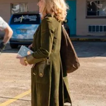 Kim Cattrall Filthy Rich Double Breasted Coat