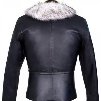 Final Fantasy 8 Squall Leonhart Fur Leather Jacket