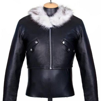 Final Fantasy 8 Squall Leonhart Fur Leather Jacket