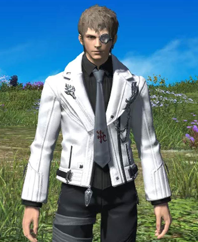 Scion Adventurer Final Fantasy XIV White Jacket