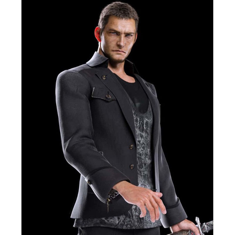 Final Fantasy XV Cor Leonis Leather Jacket Final Fantasy XV Cor Leonis Leather Jacket