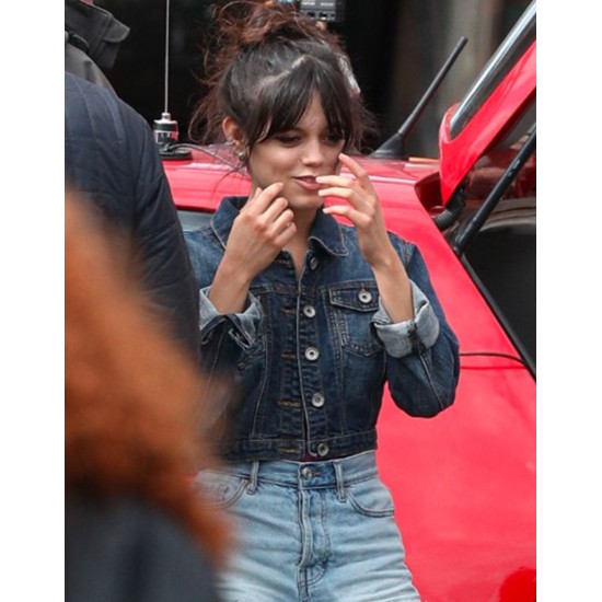 Finestkind 2023 Jenna Ortega Denim Jacket