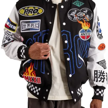 First Row Motorsport Varsity Jacket