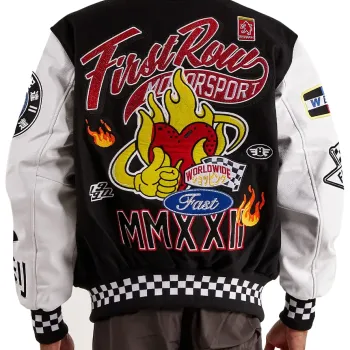 First Row Motorsport Varsity Jacket