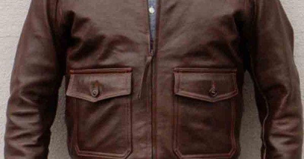 WW2 US Navy AN-6552 Bomber Flight Aviator Leather Jacket - Films