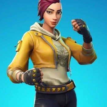 Fortnite Gang Kobry Yellow Leather Jacket