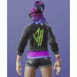 Synth Star Skin Fortnite Leather Jacket