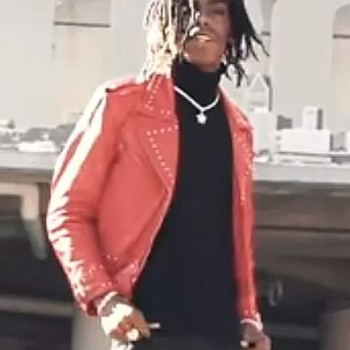 Freddy Krueger YNW Melly Studded Leather Jacket