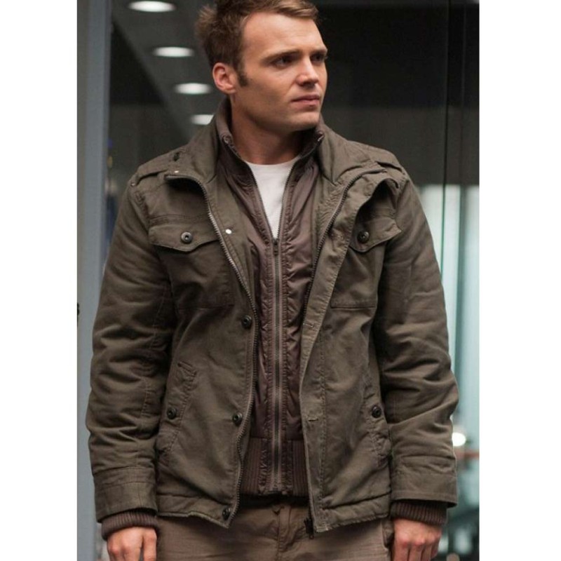 Seth Gabel Fringe Grey Jacket