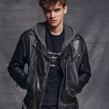 Gabriel Guevara Hit Motorcycle Leather Jacket