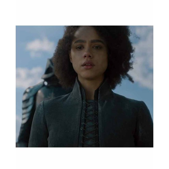 Game of Thrones Nathalie Emmanuel Trench Coat