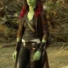 Gamora Guardians of the Galaxy 2 Brown Leather Coat Gamora Guardians of the Galaxy 2 Brown Leather Coat