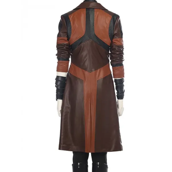 Gamora Guardians of the Galaxy 2 Brown Leather Coat Gamora Guardians of the Galaxy 2 Brown Leather Coat