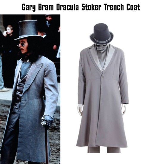 Gary Oldman Dracula Bram Stoker Trench Coat
