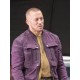 Georges St Pierre Falcon and Winter Soldier Purple Cotton Jacket