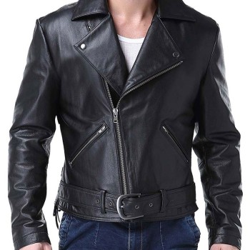 Ghost Rider Film Johnny Blaze Motorcycle Leather Jacket