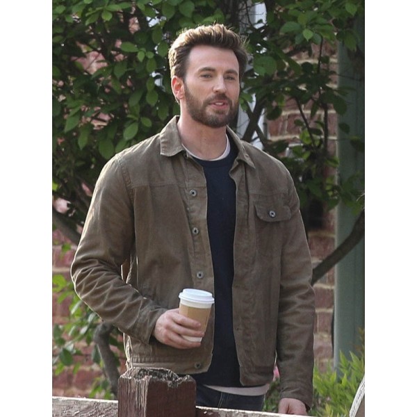 Ghosted Chris Evan Cotton Jacket