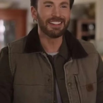Ghosted Chris Evans Grey Vest